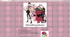 Desktop Screenshot of momshopaholic.blogspot.com