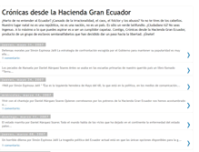 Tablet Screenshot of haciendagranecuador.blogspot.com