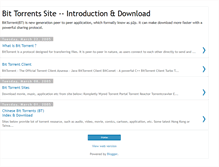 Tablet Screenshot of bit--torrents.blogspot.com