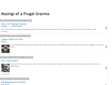 Tablet Screenshot of frugalgranma.blogspot.com