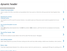Tablet Screenshot of dynamic-header.blogspot.com