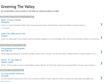 Tablet Screenshot of greeningsarnia.blogspot.com