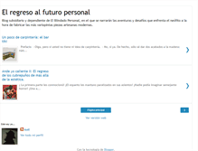 Tablet Screenshot of el-regreso-al-futuro-personal.blogspot.com