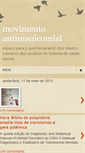 Mobile Screenshot of movimentoantimanicomial.blogspot.com