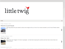 Tablet Screenshot of littletwigbits.blogspot.com
