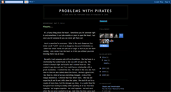 Desktop Screenshot of problemswithpirates.blogspot.com