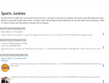 Tablet Screenshot of 4usportsjunkies.blogspot.com