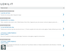 Tablet Screenshot of lenilit.blogspot.com