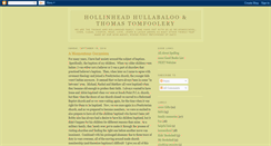 Desktop Screenshot of hollinhead.blogspot.com