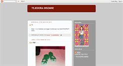 Desktop Screenshot of mariela-tejedorainsomne.blogspot.com