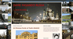 Desktop Screenshot of damepasando.blogspot.com