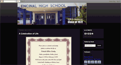 Desktop Screenshot of encinalhighschoolclassof1972.blogspot.com