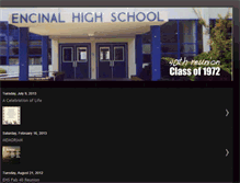 Tablet Screenshot of encinalhighschoolclassof1972.blogspot.com