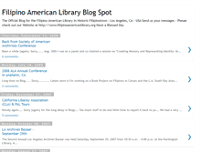 Tablet Screenshot of filipinoamericanlibrary.blogspot.com