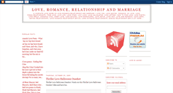 Desktop Screenshot of loveromancerelationshipmarriage.blogspot.com