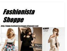 Tablet Screenshot of fashionistashoppe.blogspot.com