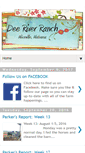 Mobile Screenshot of deeriverranch.blogspot.com