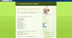 Desktop Screenshot of jawangkosong.blogspot.com