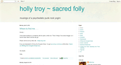 Desktop Screenshot of hollytroy.blogspot.com