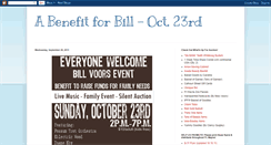 Desktop Screenshot of billsbenefit2011.blogspot.com