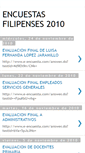 Mobile Screenshot of encuestasfilipenses.blogspot.com