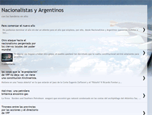 Tablet Screenshot of nacionalistasyargentinos.blogspot.com