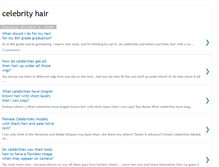 Tablet Screenshot of 2celebrity-hair.blogspot.com