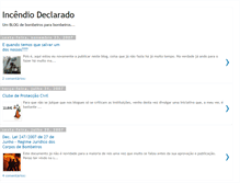 Tablet Screenshot of incendio-declarado.blogspot.com