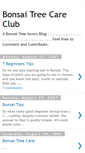 Mobile Screenshot of bonsaitree-care.blogspot.com