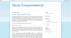 Desktop Screenshot of einsommerkind.blogspot.com