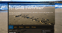 Desktop Screenshot of mybarefootprint.blogspot.com