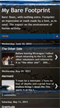 Mobile Screenshot of mybarefootprint.blogspot.com