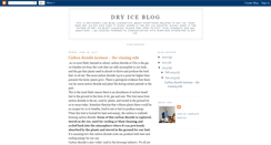 Desktop Screenshot of dryiceinfo.blogspot.com