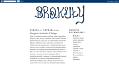 Desktop Screenshot of brokuly.blogspot.com