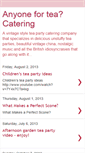 Mobile Screenshot of anyoneforteacatering.blogspot.com