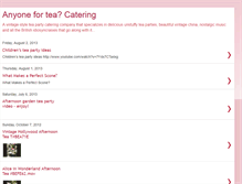 Tablet Screenshot of anyoneforteacatering.blogspot.com