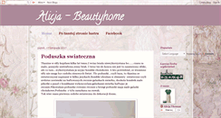 Desktop Screenshot of alicja-beautyhome.blogspot.com