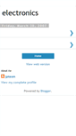 Mobile Screenshot of anotherelectronics.blogspot.com