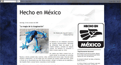 Desktop Screenshot of creado-en-mexico.blogspot.com