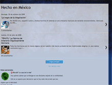 Tablet Screenshot of creado-en-mexico.blogspot.com