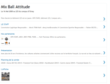 Tablet Screenshot of mix-ball-attitude.blogspot.com