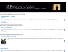 Tablet Screenshot of opedroeolobo.blogspot.com