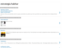 Tablet Screenshot of estrategiahabitar.blogspot.com
