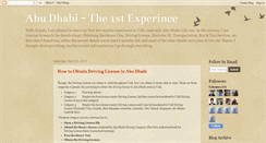 Desktop Screenshot of abudhabi-expats.blogspot.com