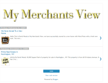 Tablet Screenshot of mymerchantsview.blogspot.com