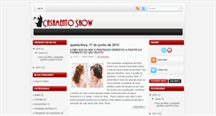 Desktop Screenshot of casamentoshow.blogspot.com