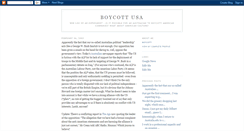 Desktop Screenshot of boycottusa.blogspot.com