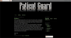 Desktop Screenshot of patientguard.blogspot.com