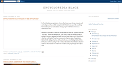 Desktop Screenshot of encyclopediablack.blogspot.com