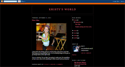 Desktop Screenshot of kristylawrence.blogspot.com